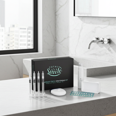 Advanced Teeth Whitening Kit with LED Accelerator